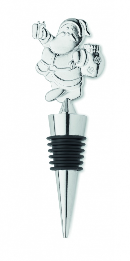 Logotrade business gift image of: Bottle stopper Christmas motif