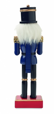 Logo trade corporate gifts image of: Nutcracker character in wood