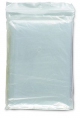 Foldable raincoat in polybag