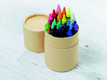 Logo trade corporate gifts picture of: 30 wax crayons