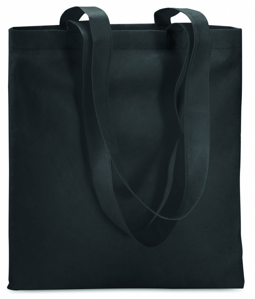 Logo trade promotional giveaways picture of: 80gr/m² nonwoven shopping bag