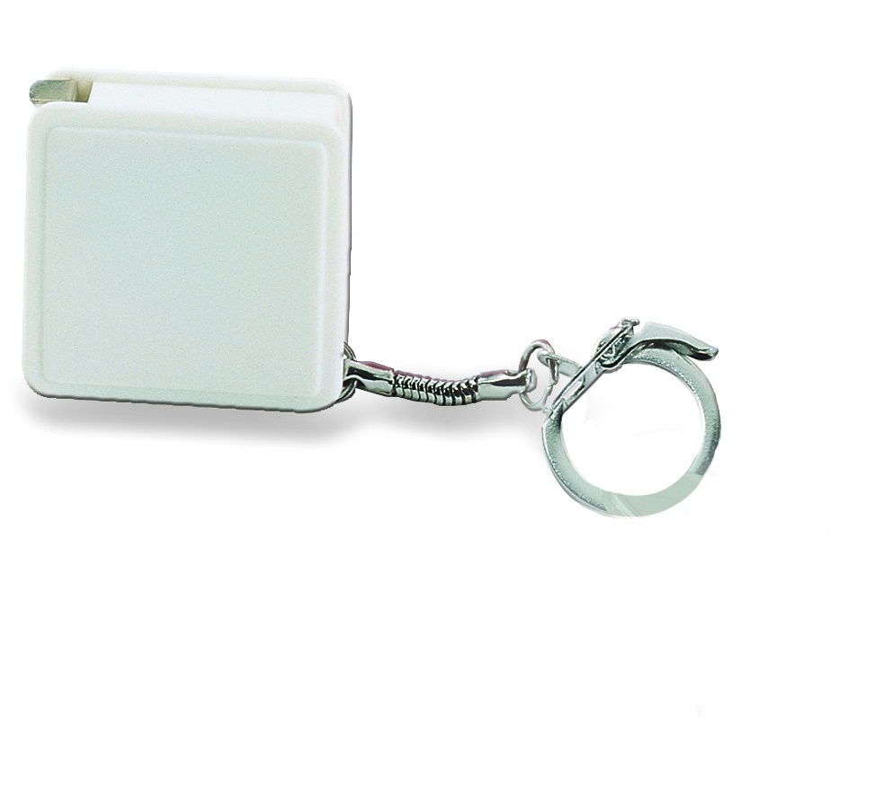 Logotrade advertising product picture of: Key ring w/ flexible ruler 1m, Vantaa