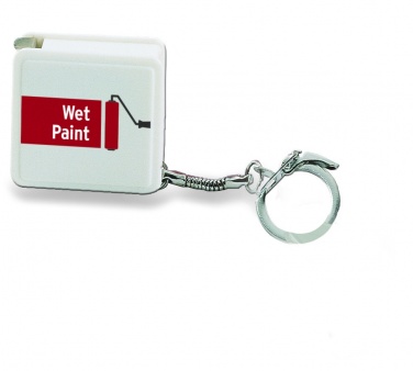 Logo trade promotional product photo of: Key ring w/ flexible ruler 1m, Vantaa