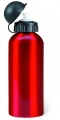 Single-walled 600 ml aluminum bottle, Red