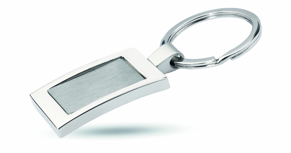 Logo trade promotional merchandise photo of: Metal key ring