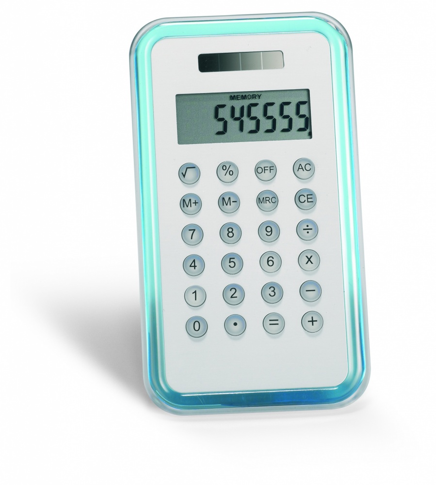 Logo trade business gift photo of: 8 digit calculator