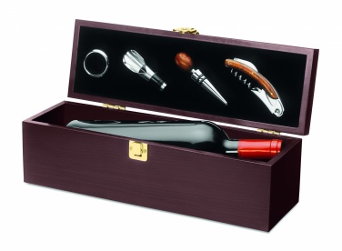 Logo trade promotional product photo of: Wine set in wine box