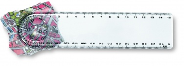 Logo trade promotional item photo of: Ruler with magnifier