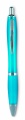 Push button ball pen, Turquoise