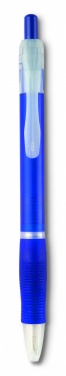 Logo trade promotional products picture of: Ball pen with rubber grip