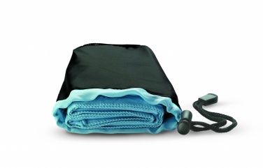 Logotrade promotional item picture of: Sport towel in nylon pouch