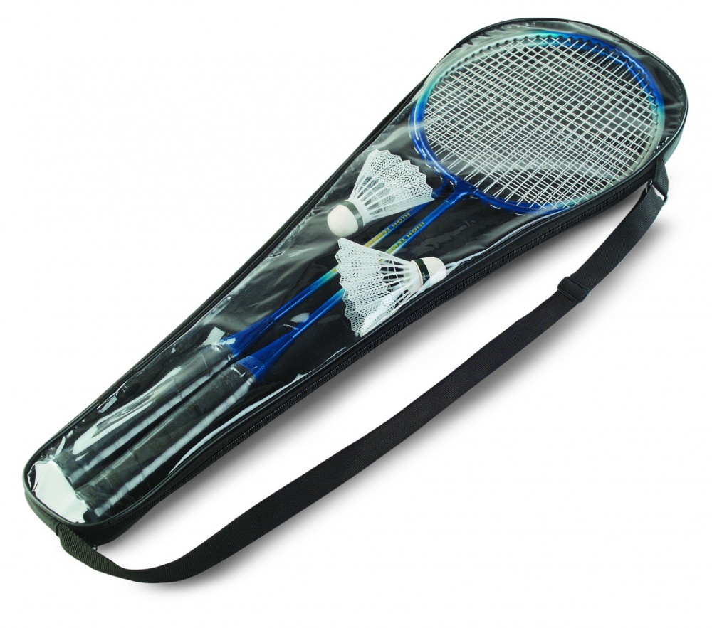 Logo trade promotional giveaways picture of: 2 player badminton set