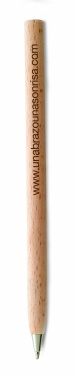 Logotrade promotional item picture of: Wooden ball pen