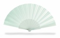 Manual hand fan, White