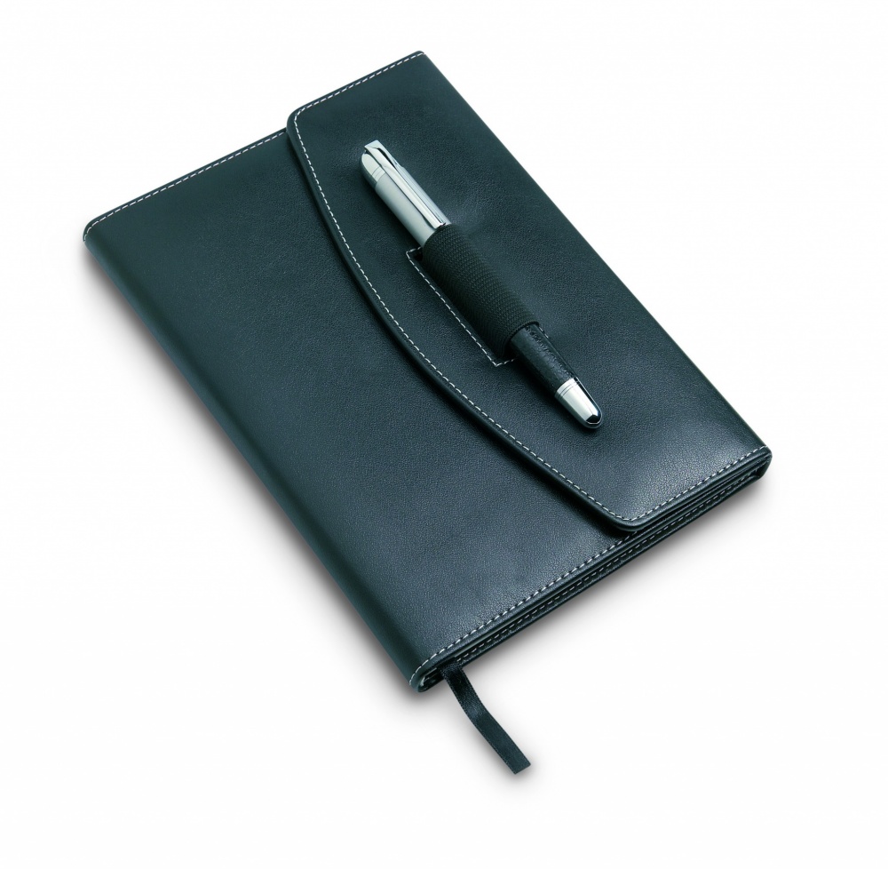 Logotrade promotional gift image of: A5 notebook portfolio with pen