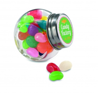 Logotrade promotional item picture of: Glass jar with jelly beans