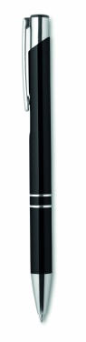 Logo trade business gift photo of: Push button pen with black ink