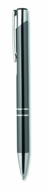 Logotrade promotional product picture of: Push button pen with black ink