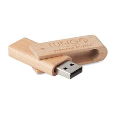 Logotrade promotional giveaway image of: Bamboo USB    16GB