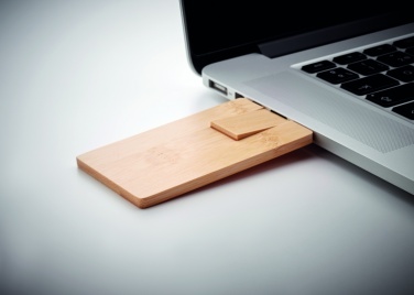 Logotrade promotional item picture of: 16GB bamboo casing USB