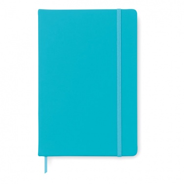 Logo trade promotional merchandise image of: A5 notebook 96 lined sheets