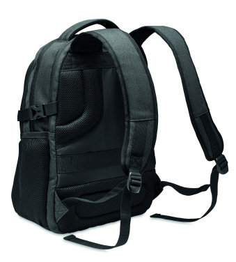 Logo trade promotional products image of: 600D RPET laptop backpack