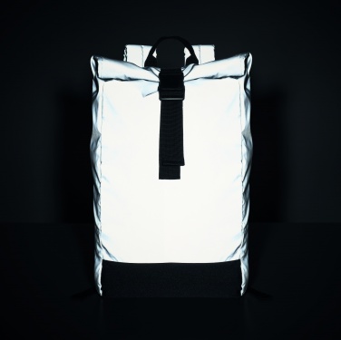 Logo trade promotional products picture of: Reflective Rolltop backpack