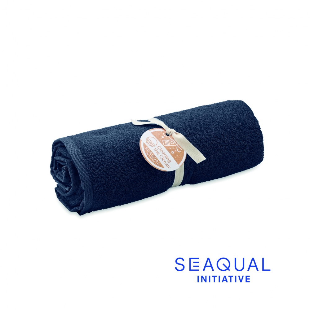 Logo trade advertising product photo of: SEAQUAL® towel 70x140cm