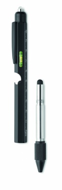 Logo trade advertising product photo of: Spirit level pen with ruler