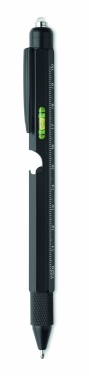 Logotrade promotional merchandise image of: Spirit level pen with ruler