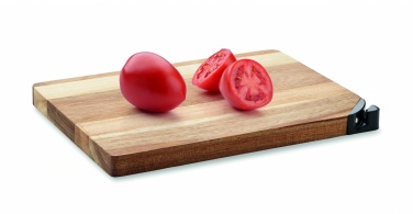 Logo trade promotional merchandise picture of: Acacia wood cutting board