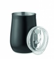 Recycled stainless steel mug, Black