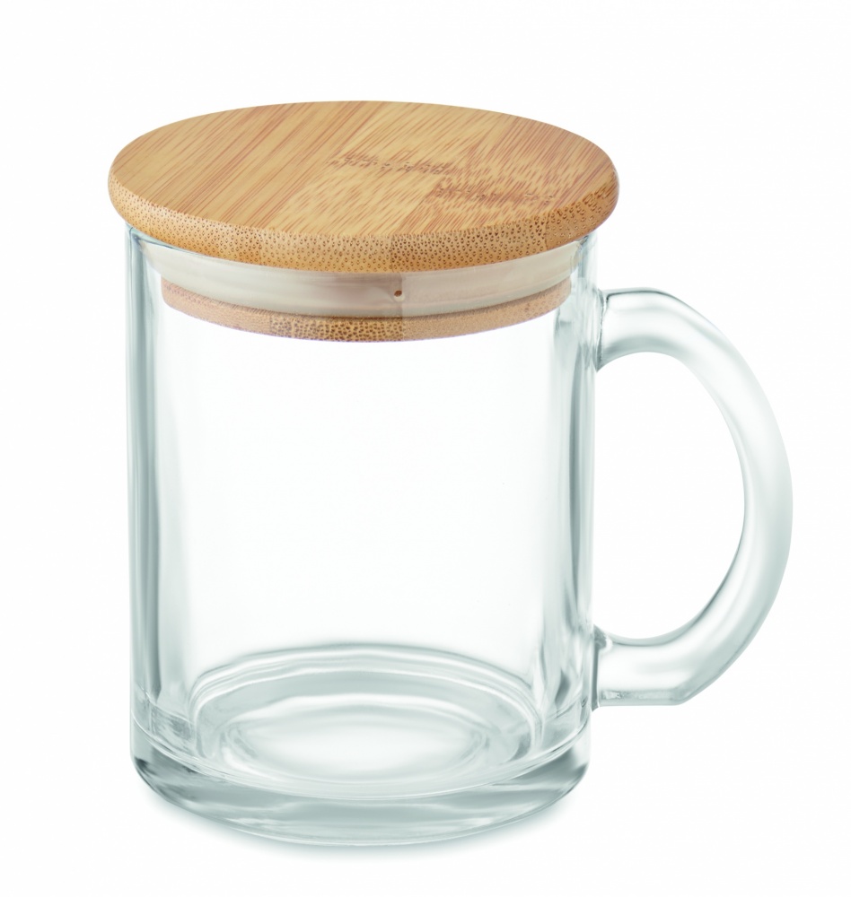 Logo trade promotional items image of: Recycled glass mug 300 ml