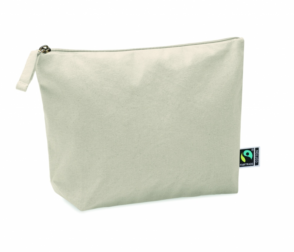 Logo trade business gifts image of: Cosmetic bag Fairtrade