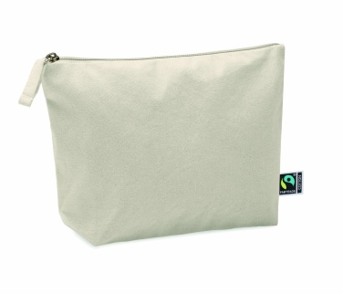 Logo trade promotional item photo of: Cosmetic bag Fairtrade