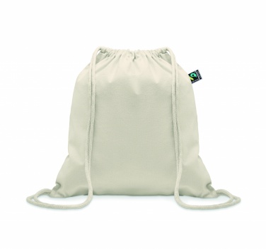 Logotrade advertising product image of: Drawstring bag Fairtrade