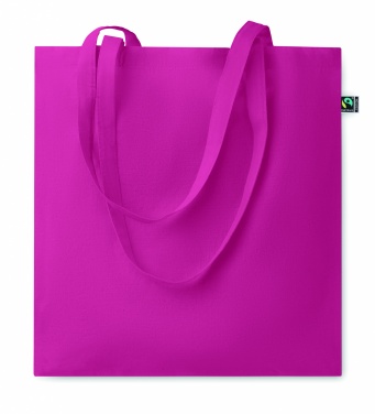 Logotrade promotional giveaway image of: Fairtrade shopping bag140gr/m²