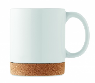 Logotrade promotional merchandise photo of: Ceramic cork mug 280 ml