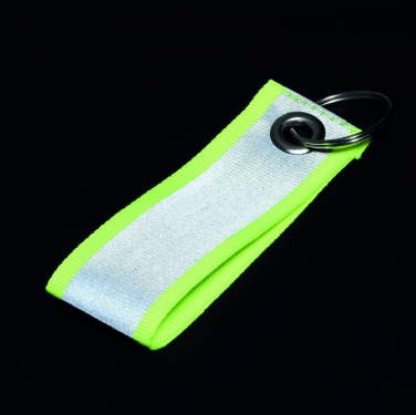 Logo trade promotional merchandise picture of: Reflective key ring Reflekey