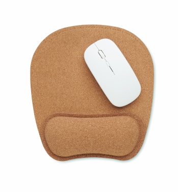 Logo trade promotional gifts picture of: Ergonomic cork mouse mat