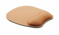 Ergonomic cork mouse mat, Beige