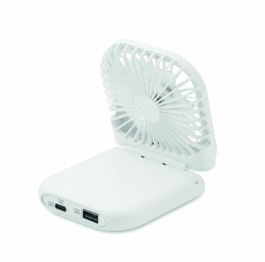 Logo trade promotional products image of: Portable foldable or desk fan