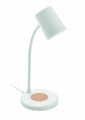 Wireless charger, lamp speaker, White