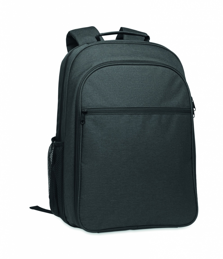 Logo trade promotional giveaways picture of: 300D RPET Cooling backpack