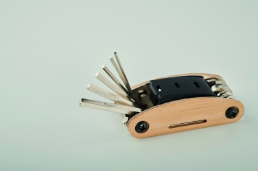 Logo trade advertising products picture of: Multi tool pocket in bamboo