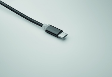 Logo trade promotional merchandise photo of: 4 in 1 charging cable type C