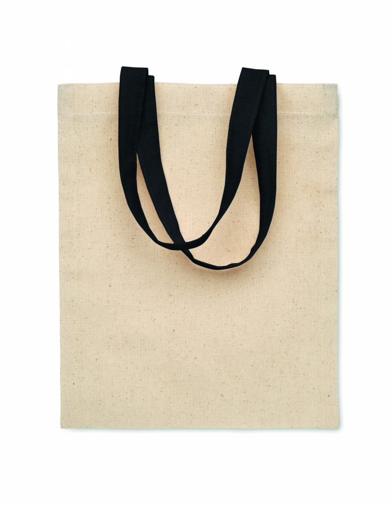 Logo trade promotional giveaways image of: Small cotton gift bag140 gr/m²