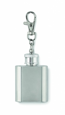 Logotrade promotional merchandise picture of: Hipflask key ring Joensuu