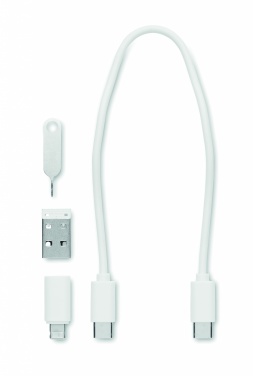 Logo trade promotional merchandise photo of: 9 in 1 cable connector set