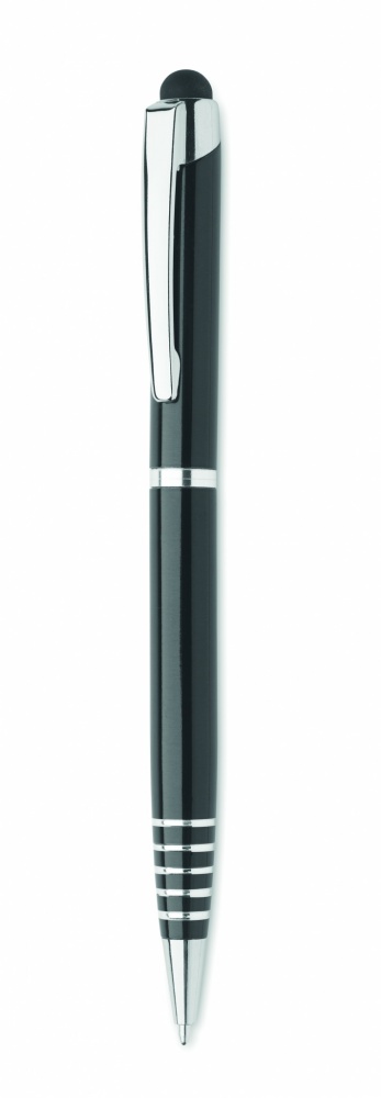 Logo trade promotional giveaways image of: Stylus ball pen